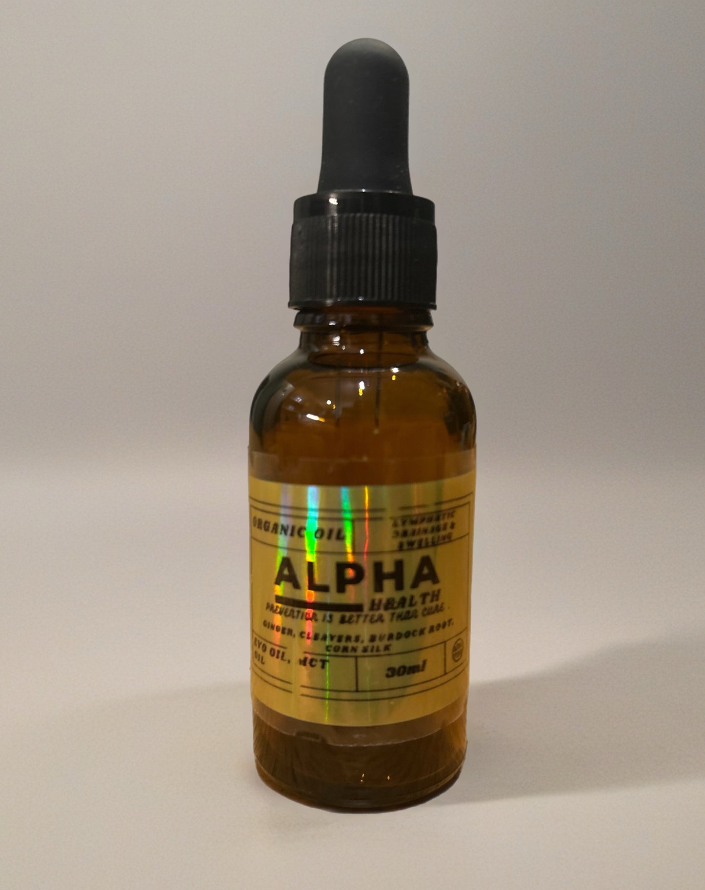 Lymphatic Drainage & Swelling Oil – Cleavers & Herbal Fluid Balance