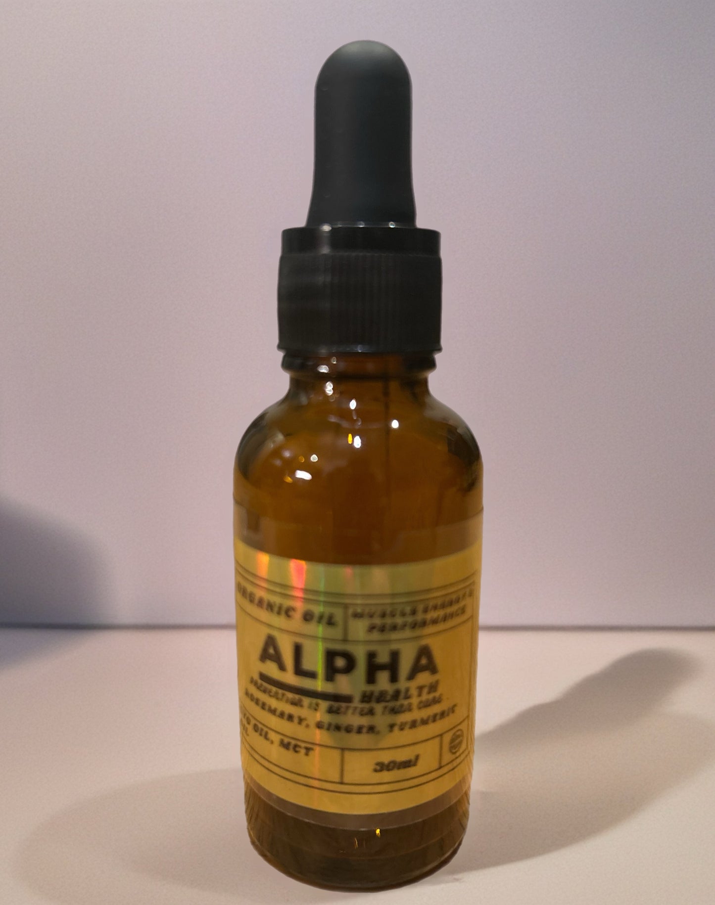 Muscle Energy & Performance Oil – Ginger, Turmeric & Herbal Recovery