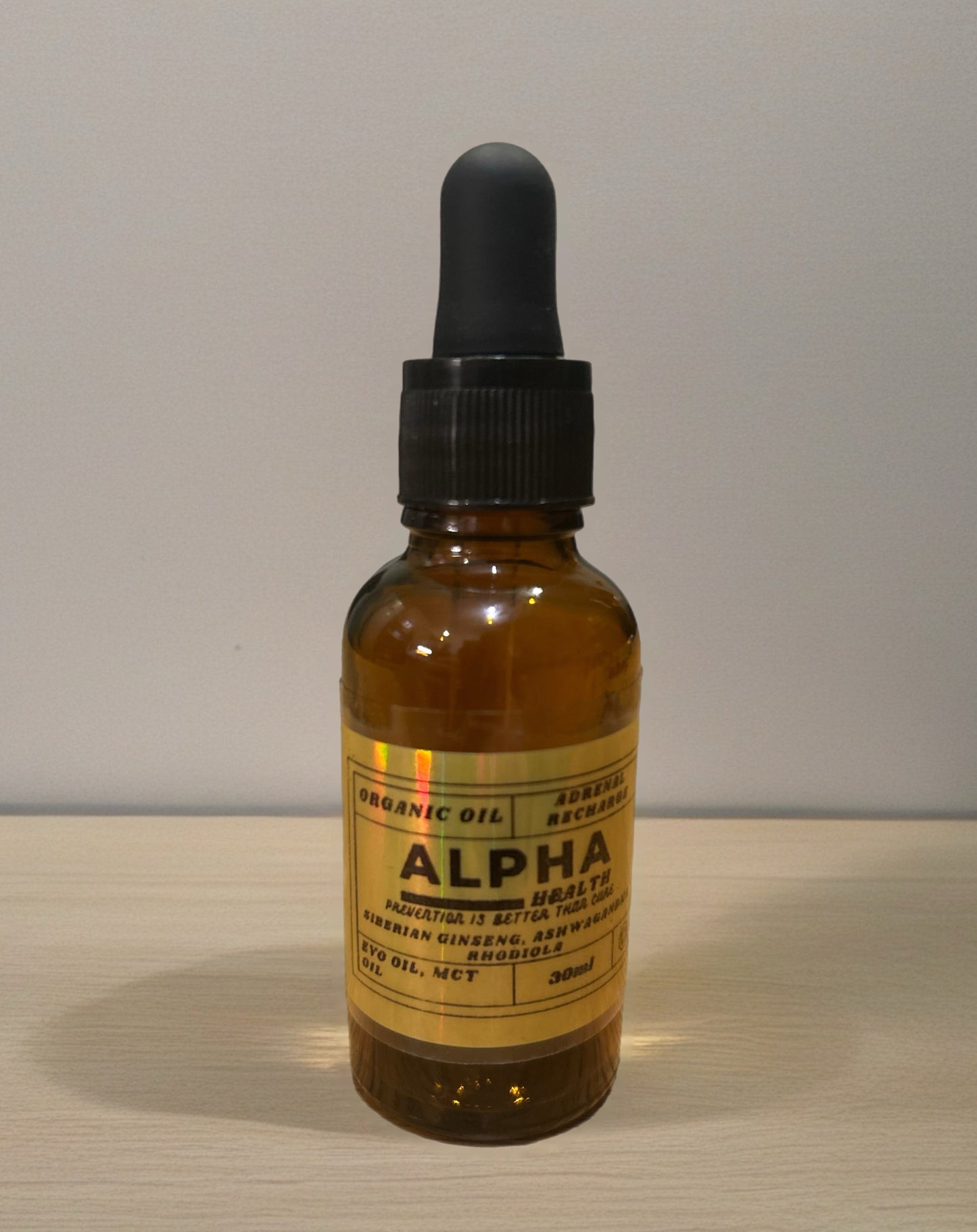 Adrenal Recharge Oil – Ashwagandha, Rhodiola & Herbal Energy Balance