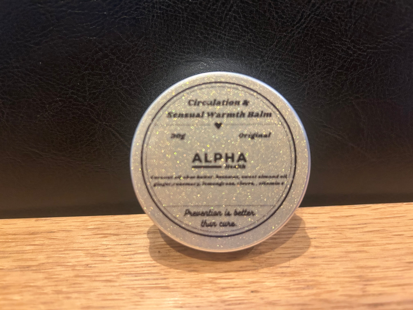 Circulation & Cold Hands Feet Balm | Ginger Rosemary Clove Warmth