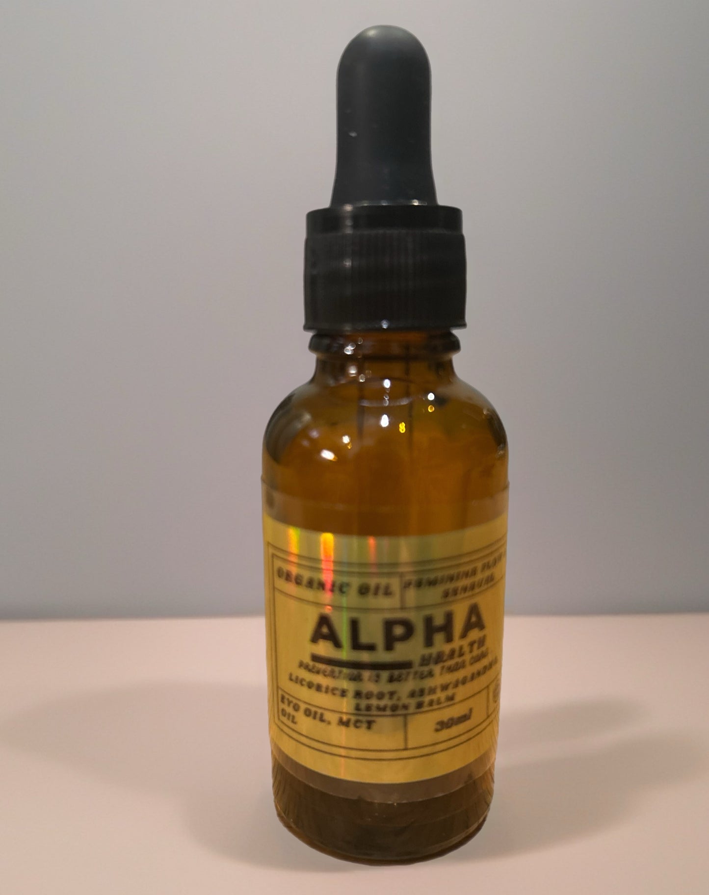 Feminine Flow & Sensual Calm Oil – Lemon Balm & Herbal Balance