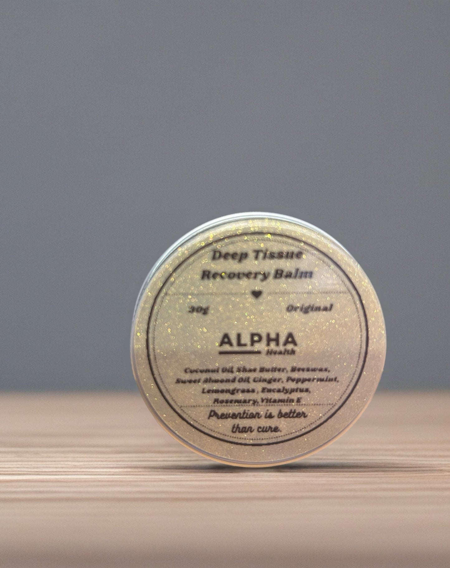 Deep Tissue Recovery Balm | Ginger Rosemary Eucalyptus Sports Care