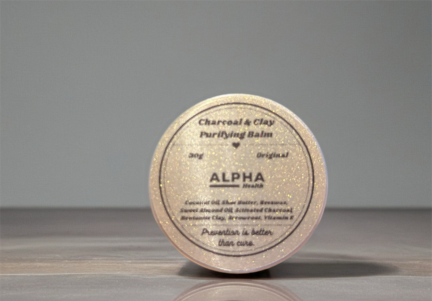 Charcoal & Clay Purifying Balm | Activated Charcoal Bentonite Care