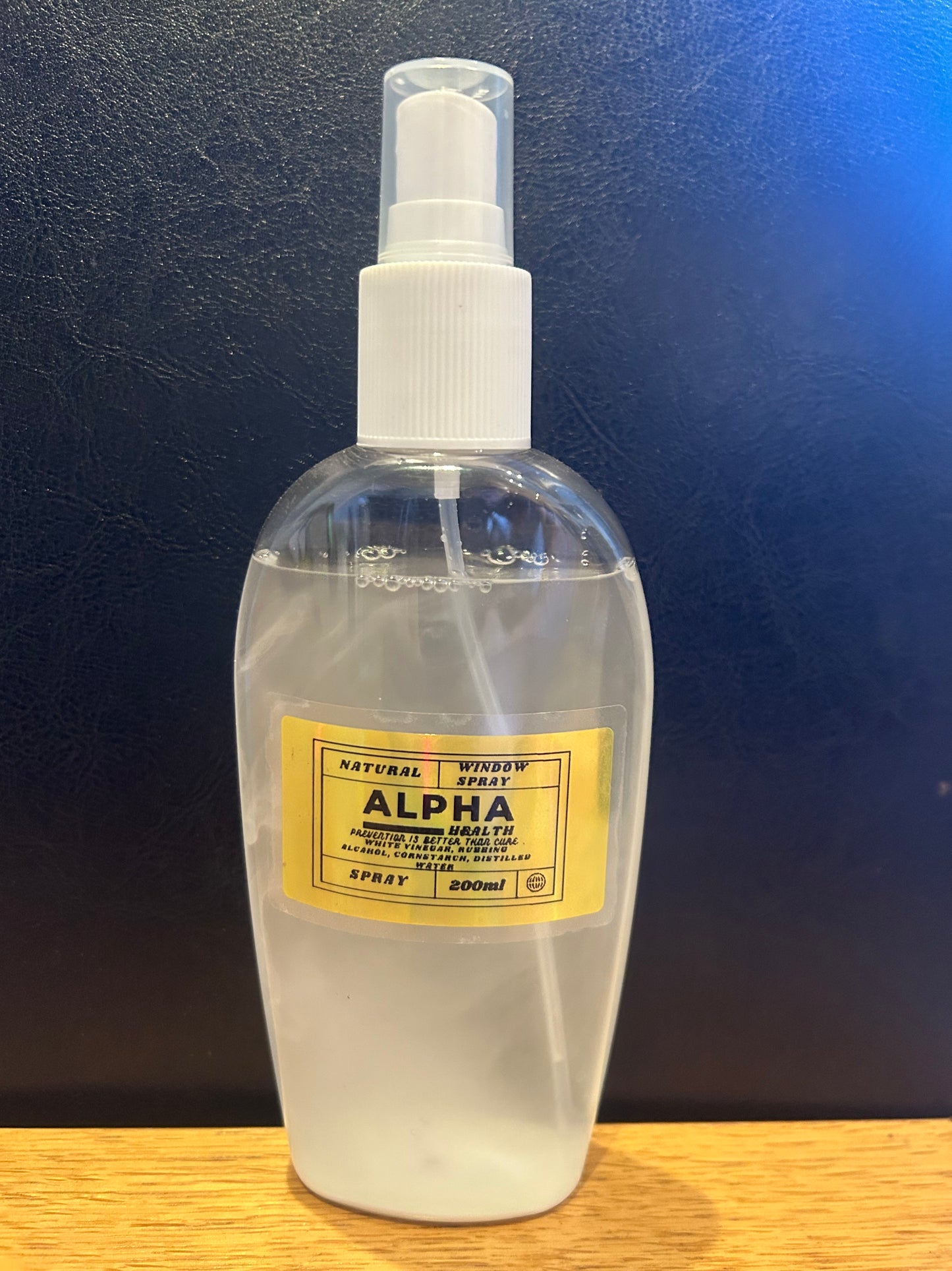 Natural Window Spray – Streak-Free Glass & Mirror Cleaner