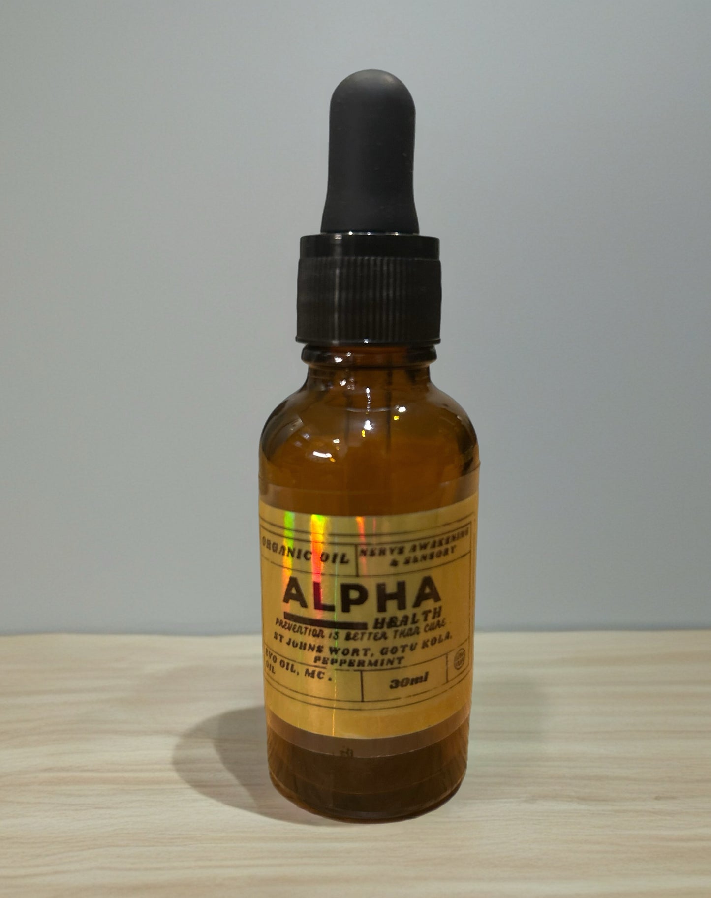 Nerve Awakening & Sensory Oil – Peppermint, Gotu Kola & Herbal Clarity