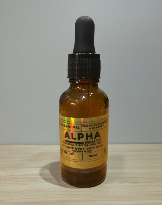 Nerve Awakening & Sensory Oil – Peppermint, Gotu Kola & Herbal Clarity