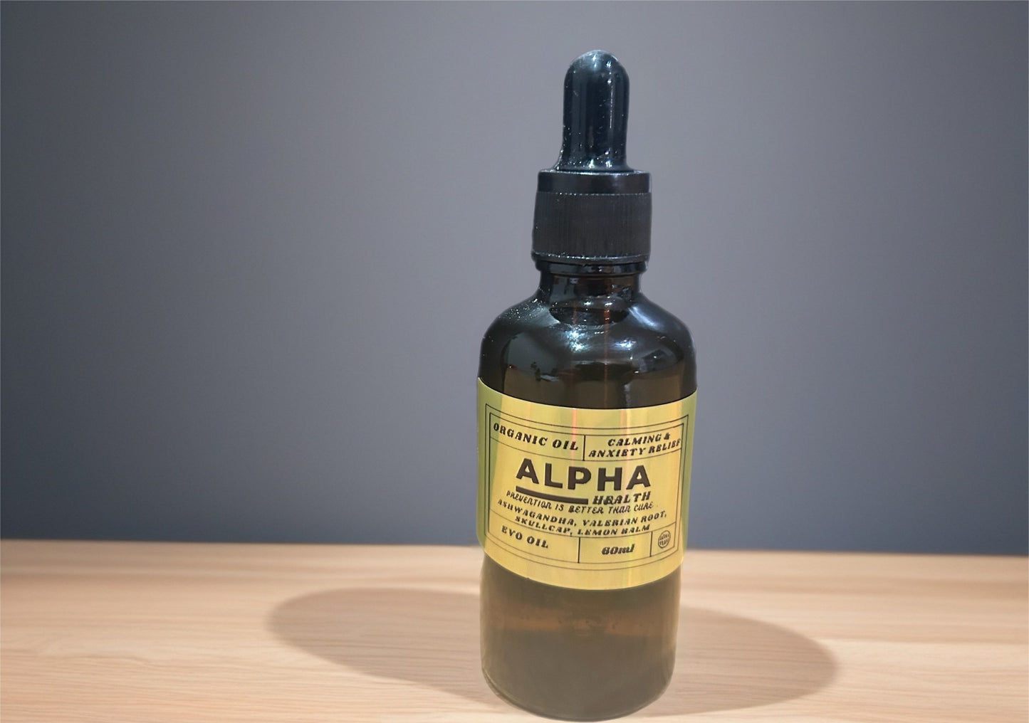 Calming & Anxiety Relief Oil – Lemon Balm, Skullcap & Herbal Balance