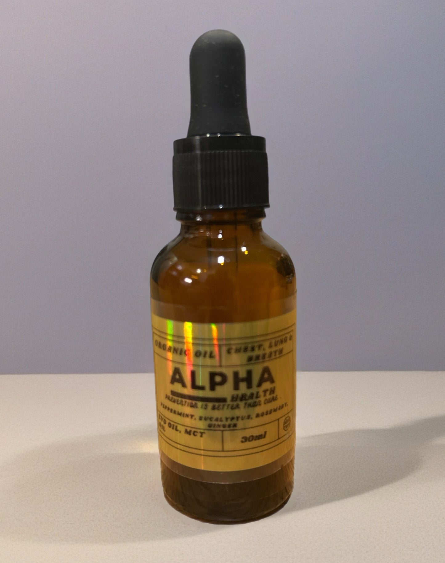 Chest, Lung & Breath Oil – Eucalyptus, Peppermint & Herbal Airway Care