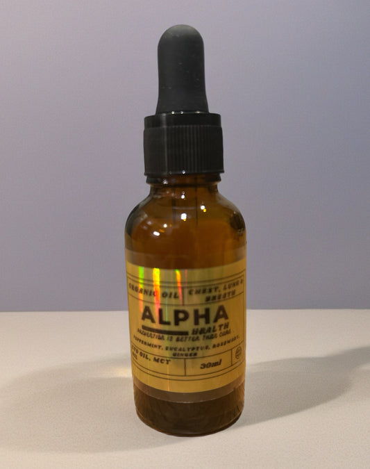 Chest, Lung & Breath Oil – Eucalyptus, Peppermint & Herbal Airway Care
