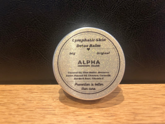 Lymphatic Drainage & Swelling Balm | Cleavers Burdock Ginger Care