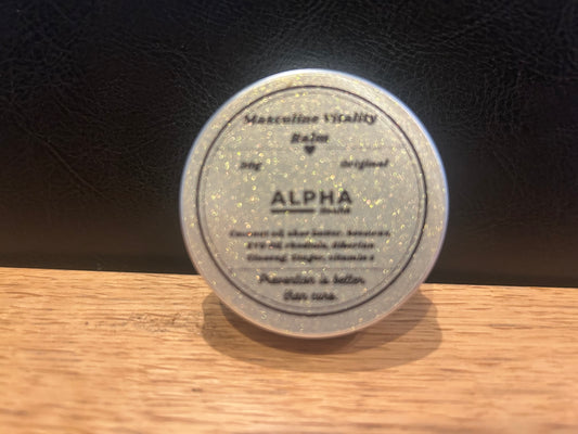 Men’s Vitality & Strength Balm | Crataeva Ginseng Ginger Turmeric